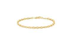  Voque Maven - Link bracelets - Silver / 14kt GP - 18,5cm